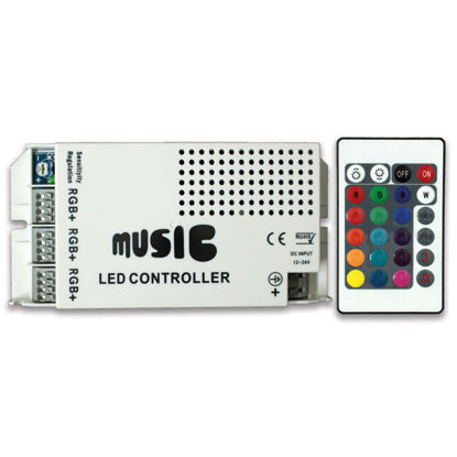 WELLBOX LW-CON008MZK RGB MUSIC LED CONTROLLER 18 AMP resmi