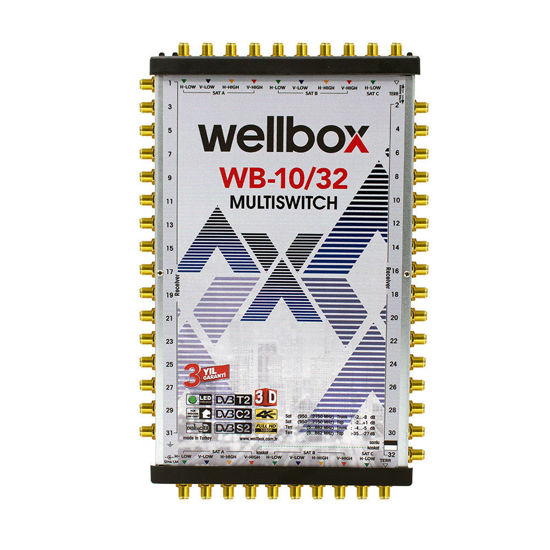 WELLBOX WXM-1032 10X32 MULTİSWİCH resmi