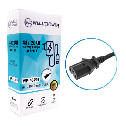 WELLPOWER WP-4820P 48V 20A ELECTRİC BICYLE UC resmi